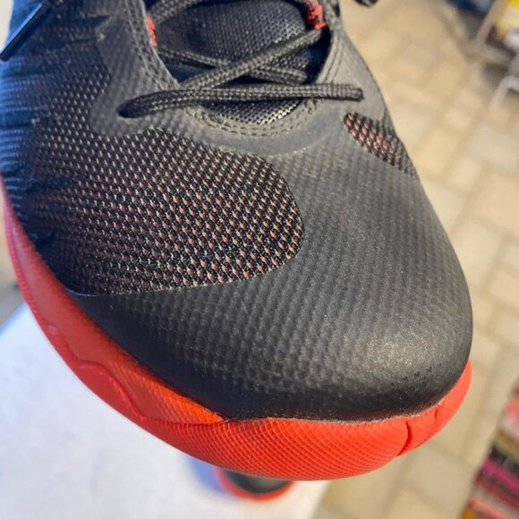 Nike Jordan Super Fly 5 Men Red Black Infrared Bred Shoes size 12 - Picture 10 of 12